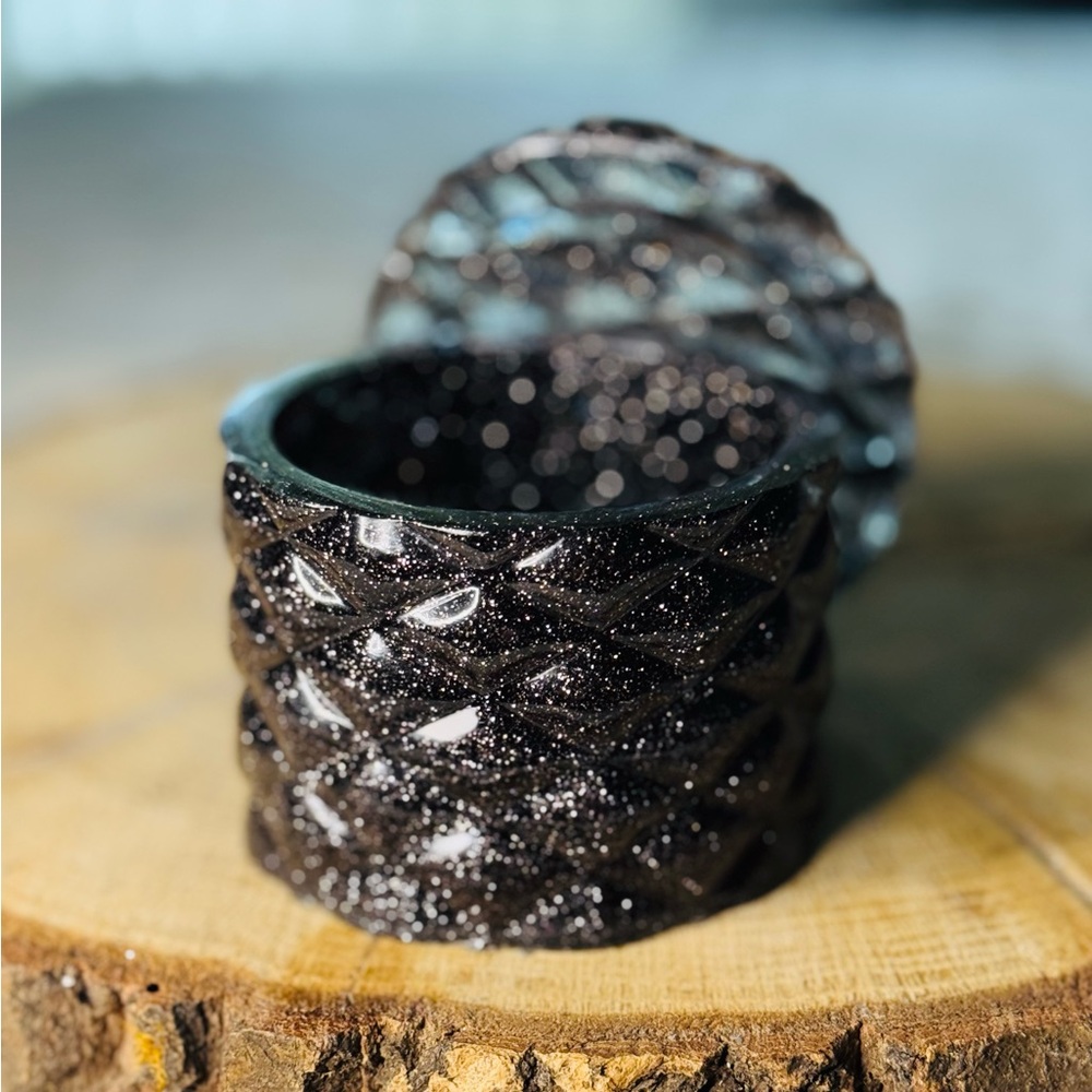 Diamond Colorful Textured Jars - Picture 2 of 10